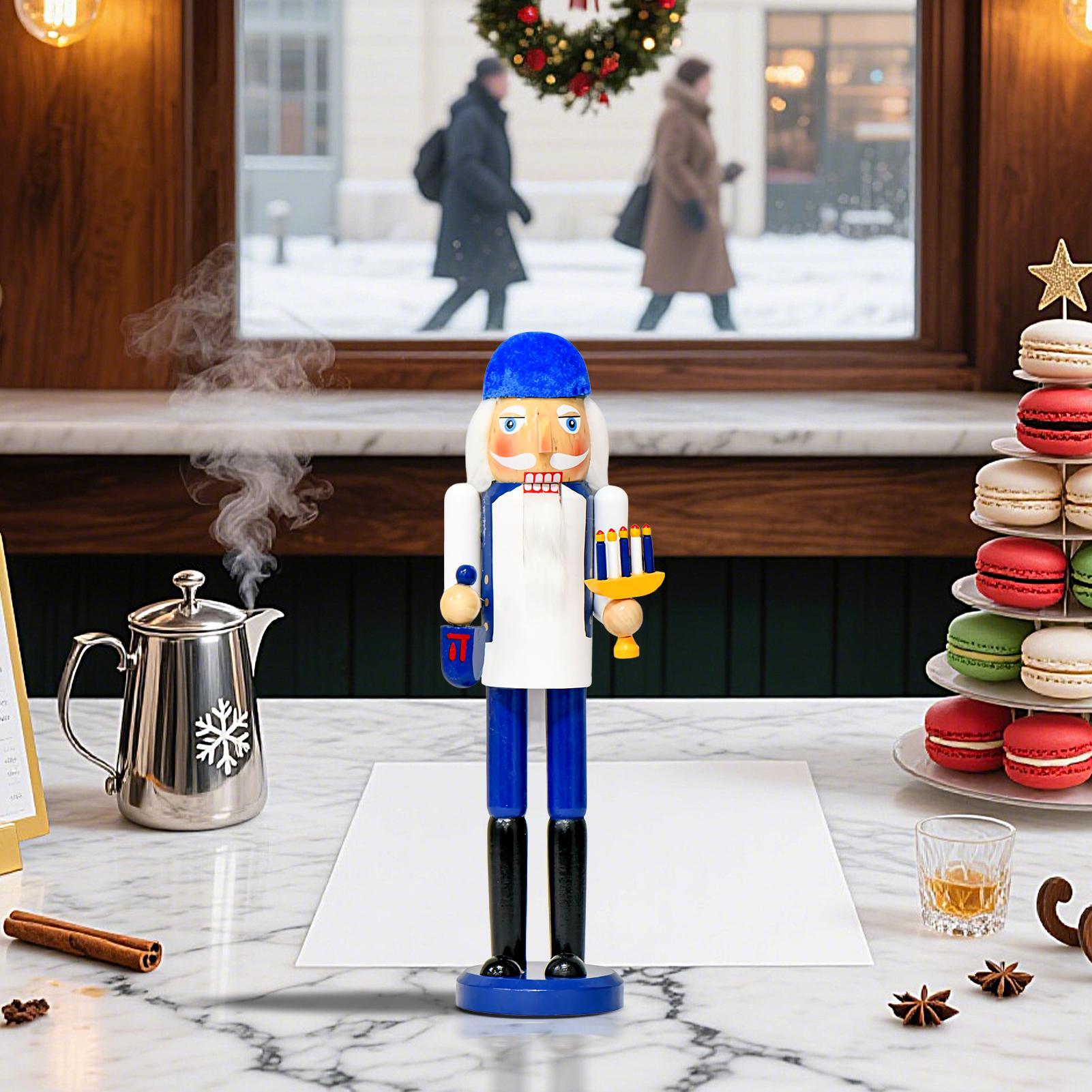 Nutcracker Figurine - Nutcrackers Figures Nutcracker Ornament 14inch Wooden