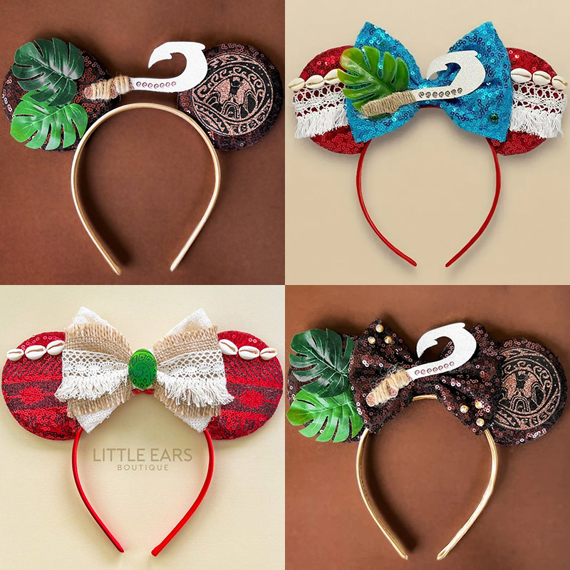 Ribbon Bow Gift - Disney Moana 2 Ear Headband for