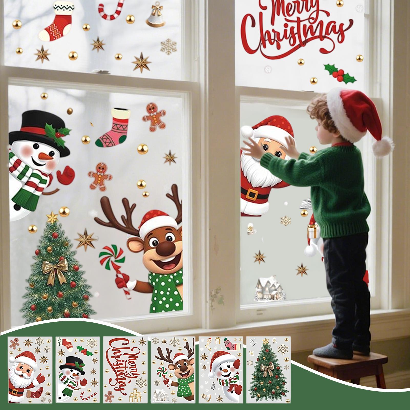 Christmas Window Decorations H - Snowflake Window Decal review and price