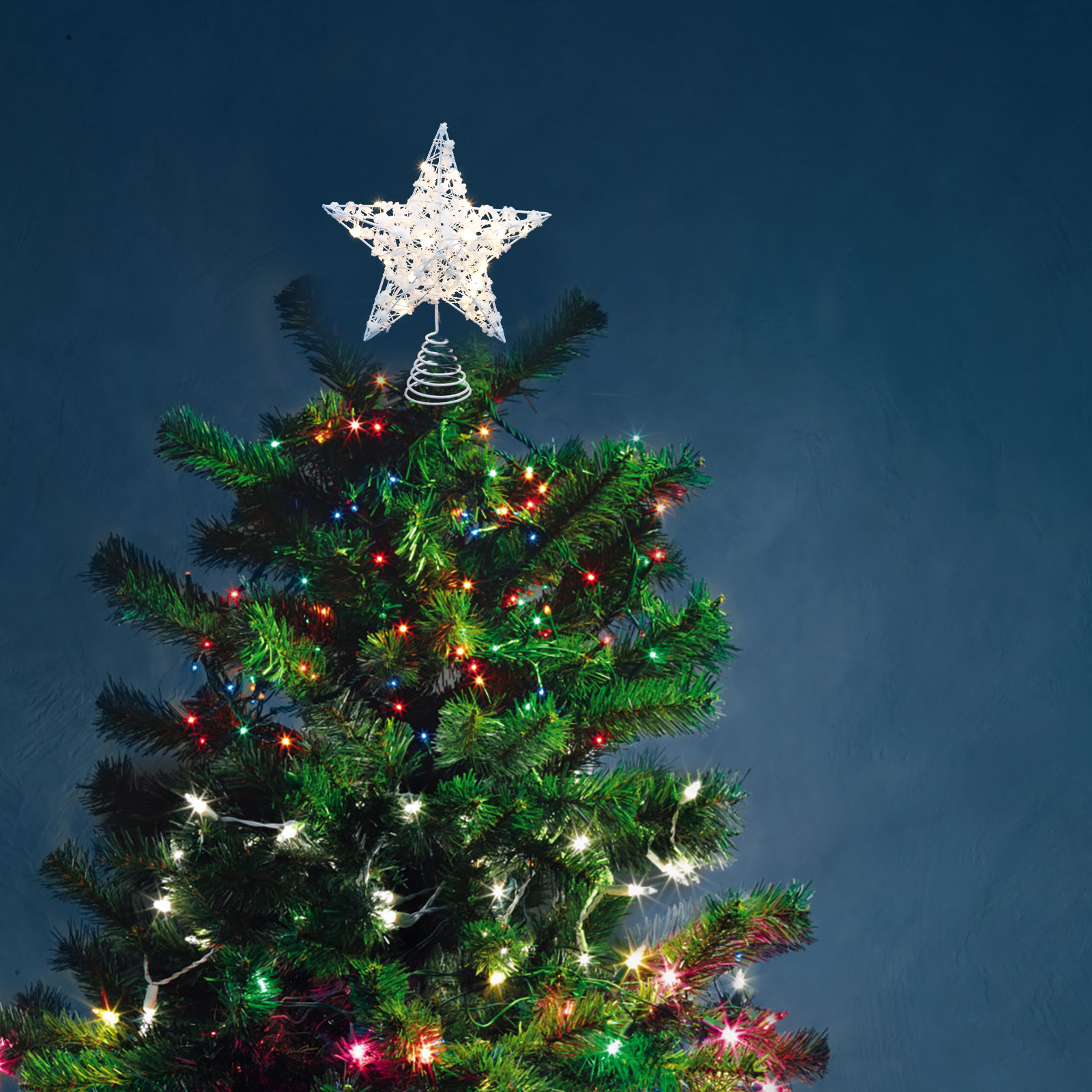 1Pcs Christmas Tree Star Lamp  - Star Tree Topper review and price