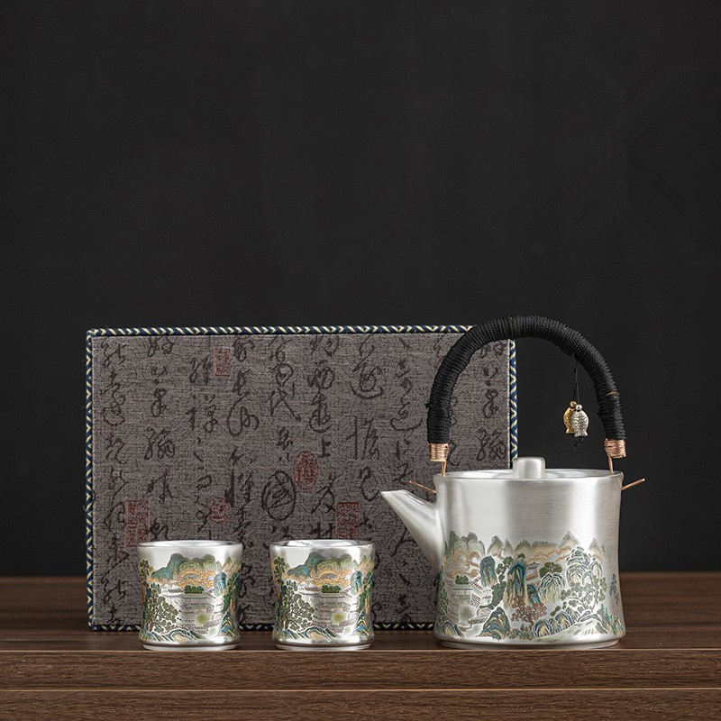 YFY Liu Yin one pot two cups p - Gift Box Wrap Set review and price