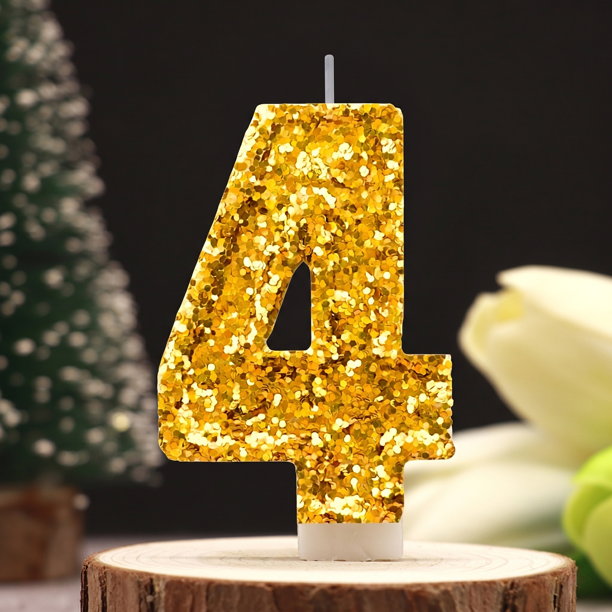 Digital Birthday Candle Gold C - Holiday Candle Set review and price