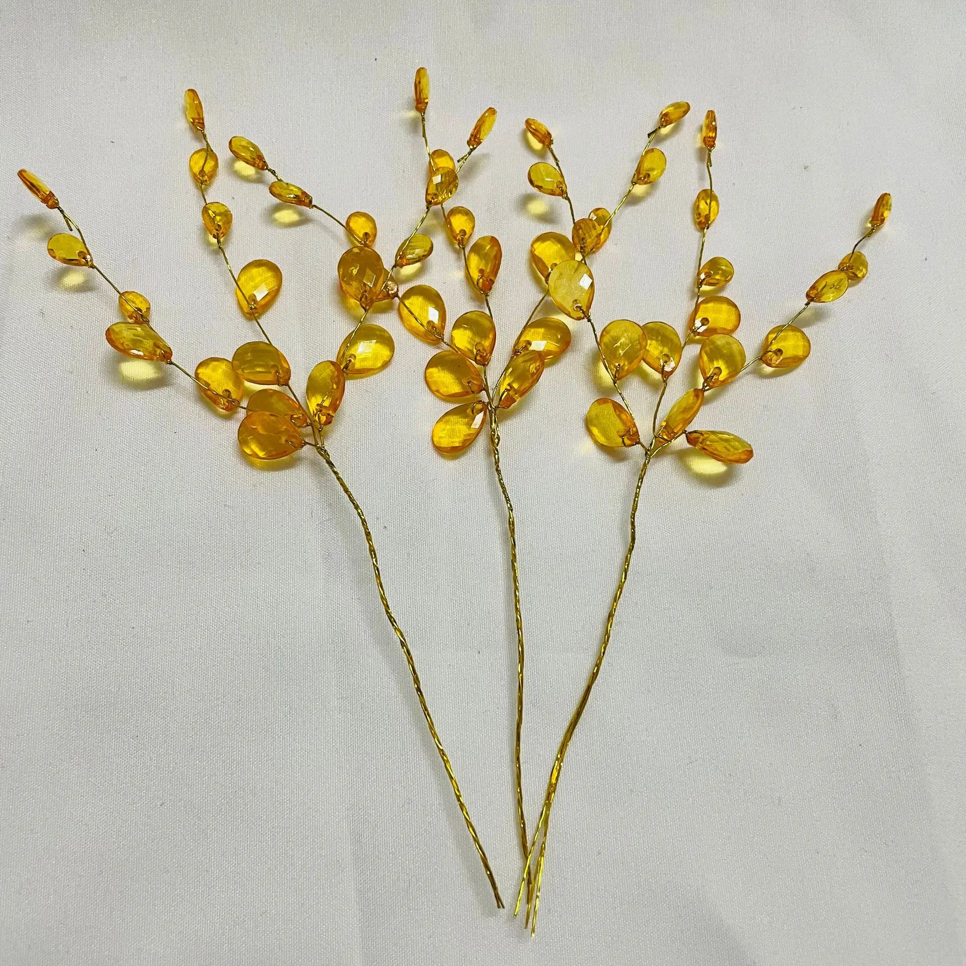 50Pcs 3-Forks Acrylic Strip Wa - Christmas Wreath Fake review and price