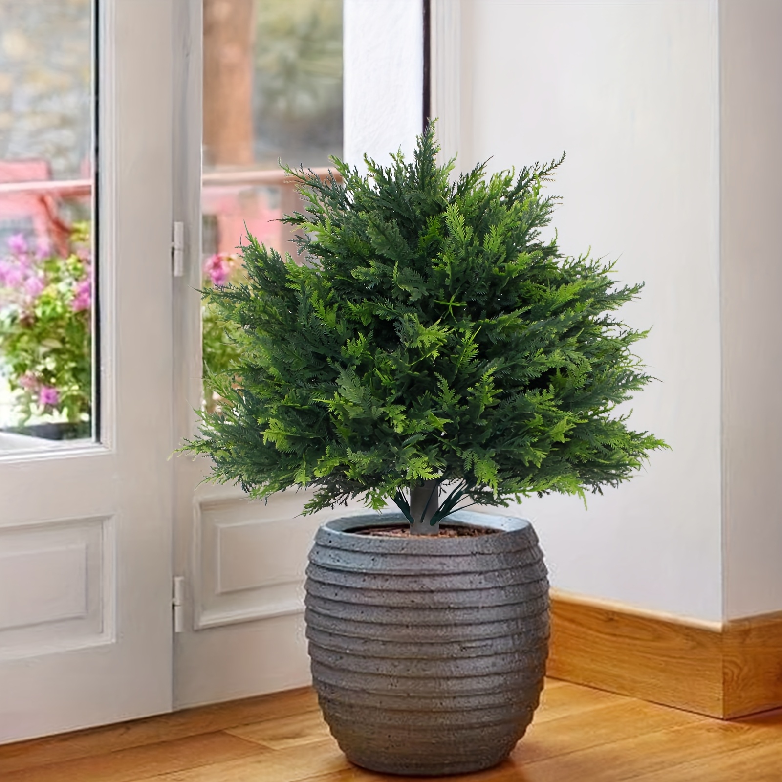 2pcs Outdoor Artificial Greene - Christmas Tree Artificial review and price