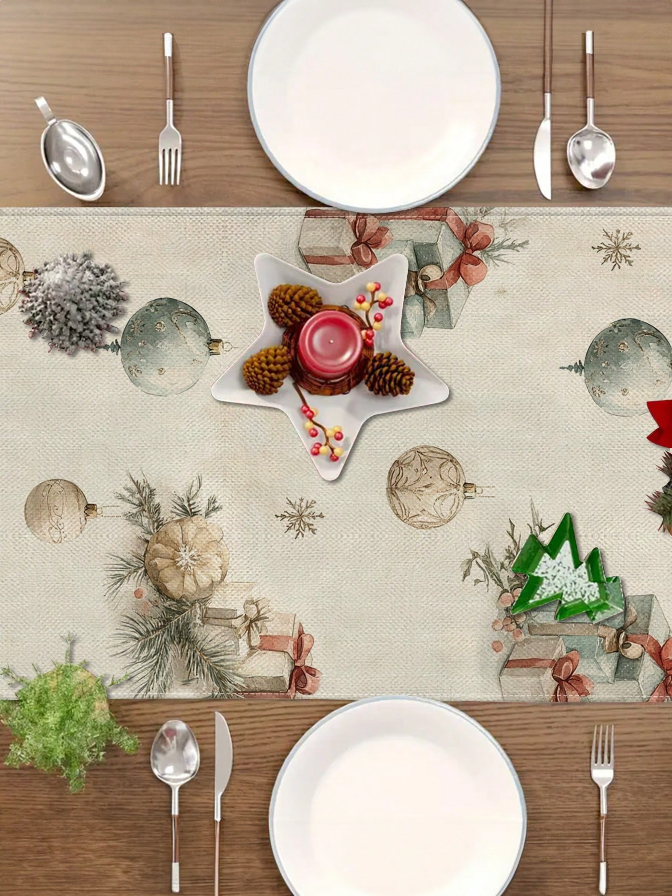 1pc Christmas Nutcracker & Bal - Christmas Table Runner review and price