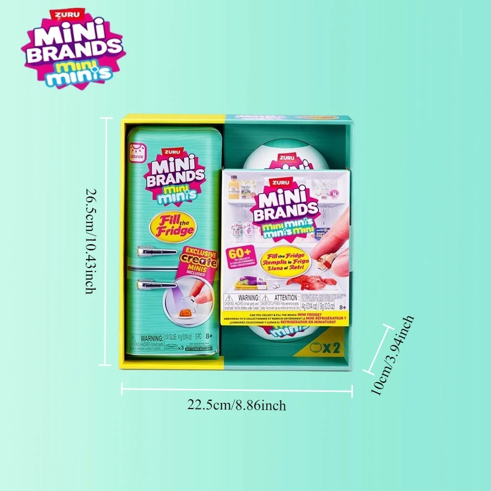 ZURU Mini Brands Refrigerator  - Ornament Ball Set review and price