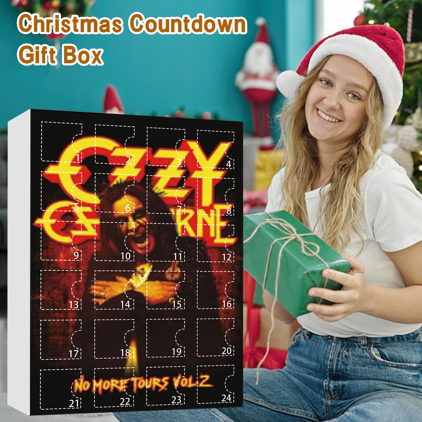 Christmas Gift Acrylic 24pcs A - Advent Calendar Gift review and price