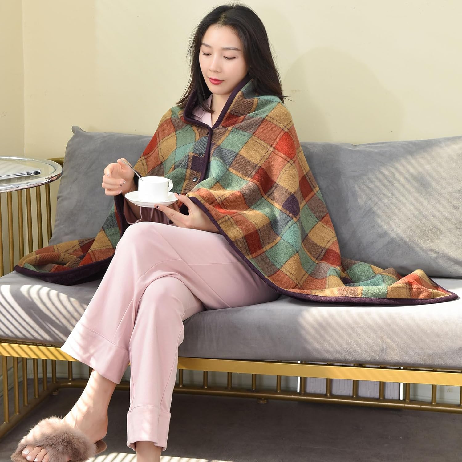 Wearable Blanket Throw Plush F - Christmas Throw Blanket review and price
