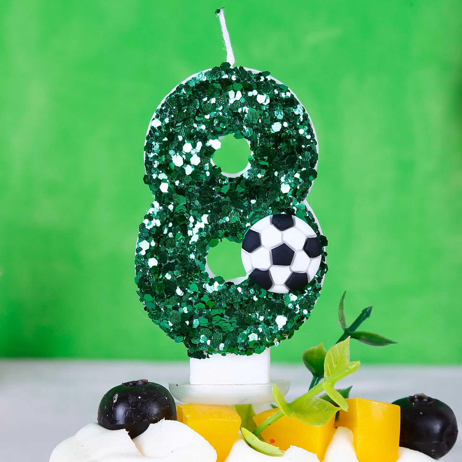Boy Series 3D Green Football B - Holiday Candle Set review and price