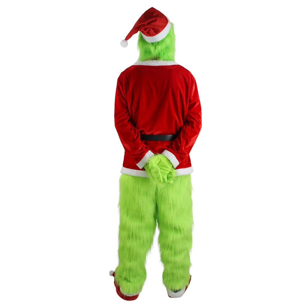 Merry Christmas Grinch Cosplay - Santa Hat Plush review and price