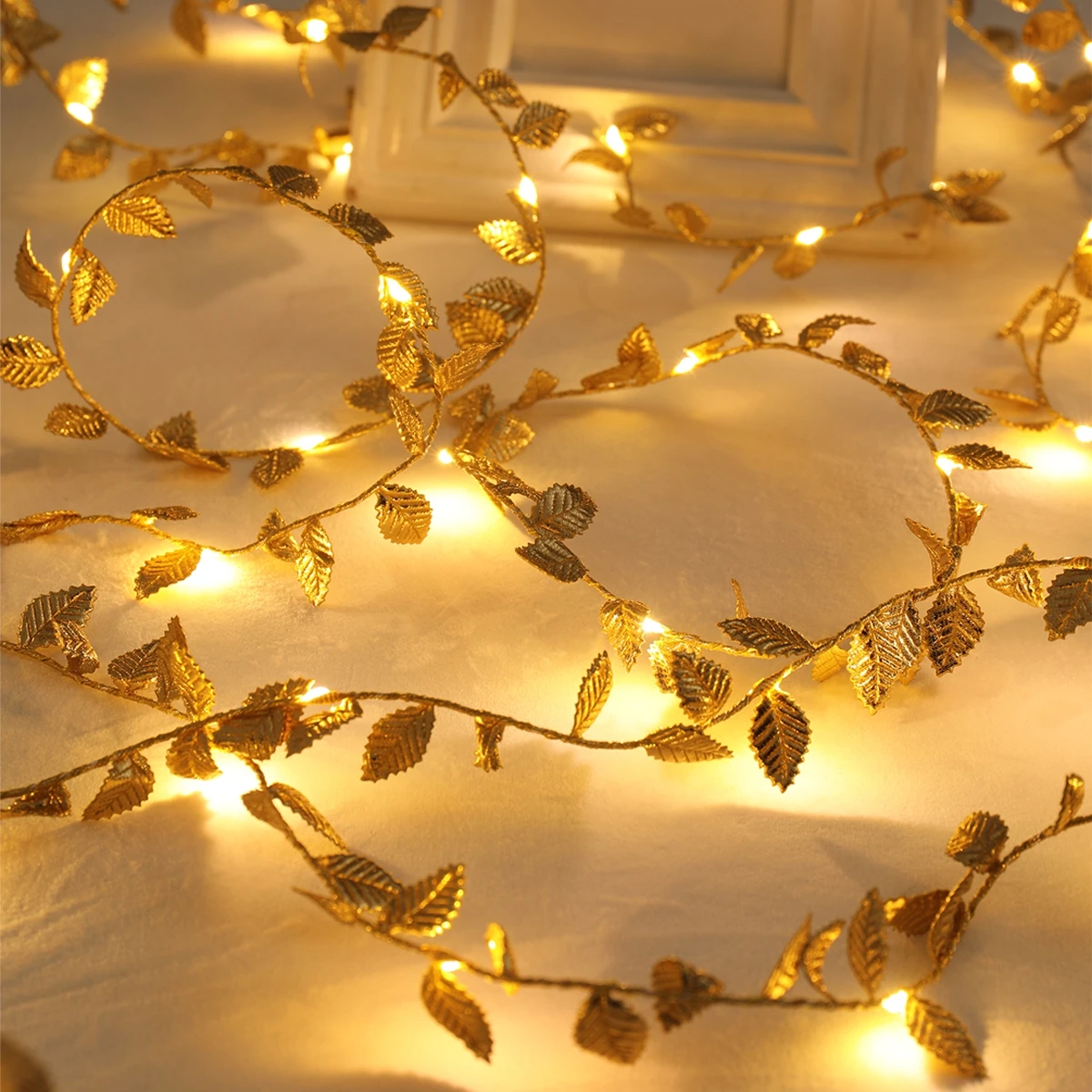 LED Golden Leaves String Light - Led Fairy String Lights review and price