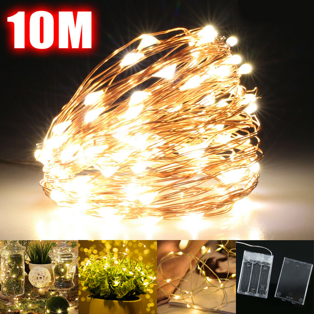 Copper Wire Lamp 10M LED Fairy - Led Fairy String Lights review and price