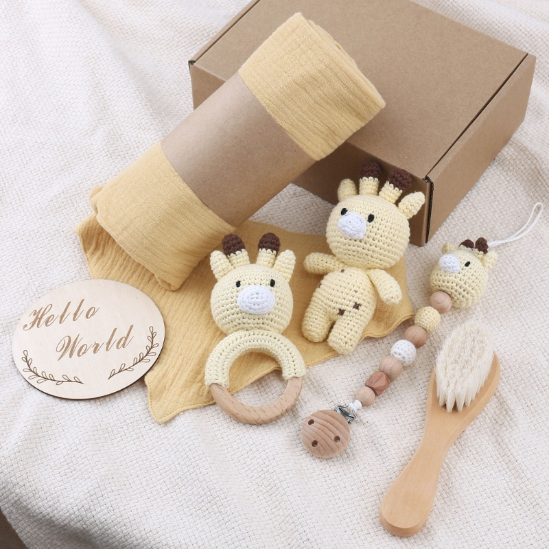 1 Set Baby Stuffed Animal Doll - Gift Box Wrap Set review and price