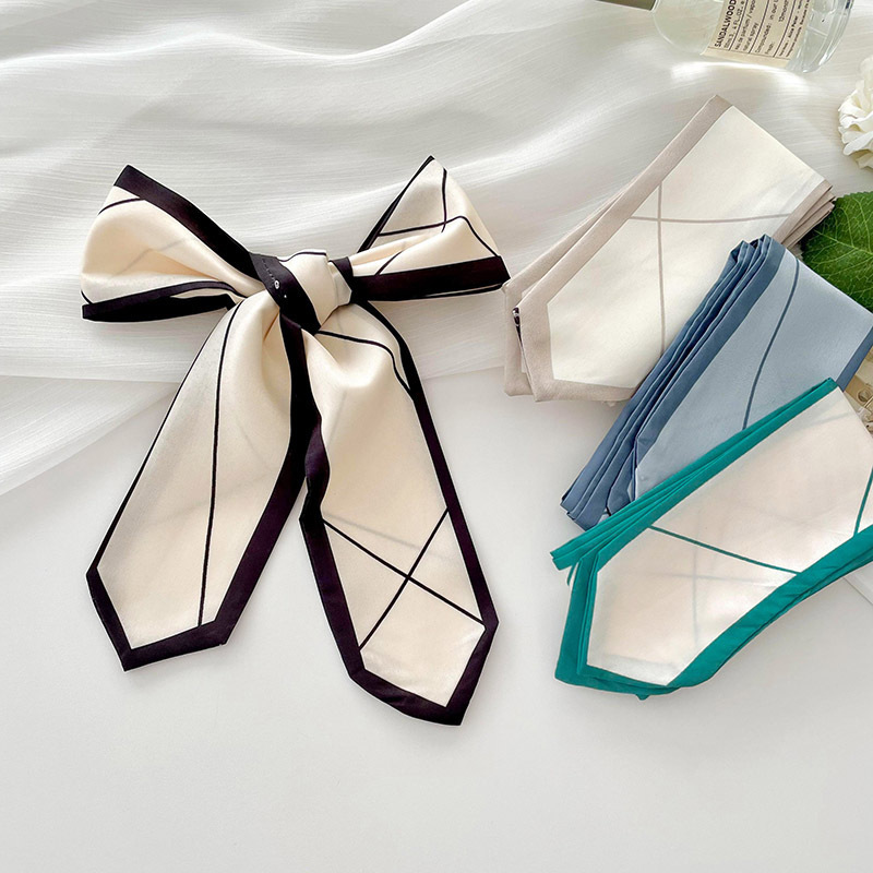 Versatile silk scarf, thin, lo - Ribbon Bow Gift review and price