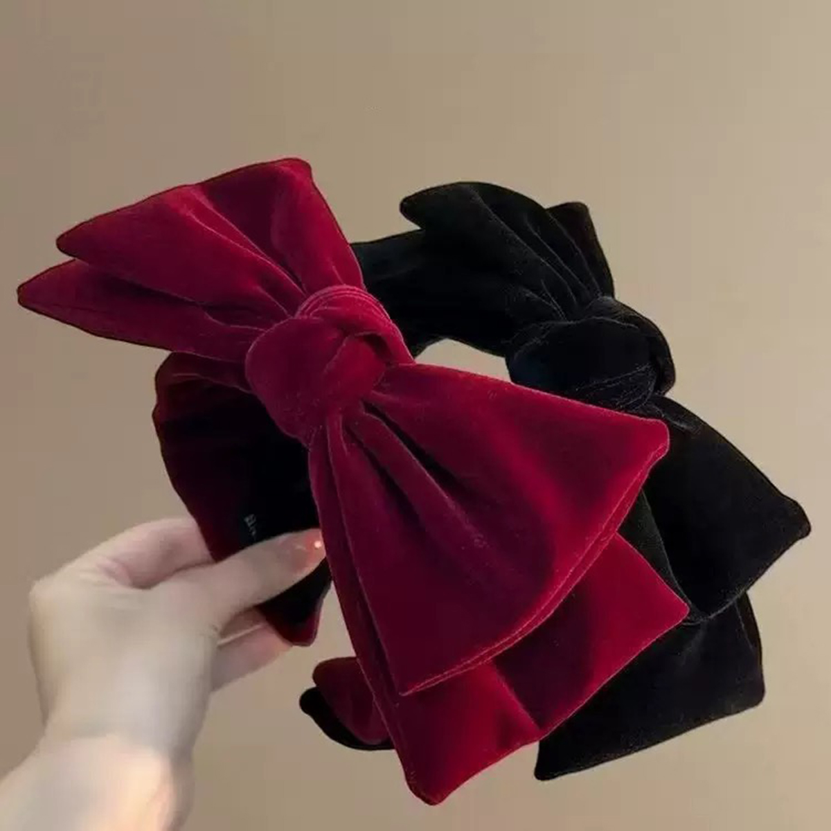 AWAYTR 1pc Large Velvet Bow Ha - Ribbon Bow Gift review and price
