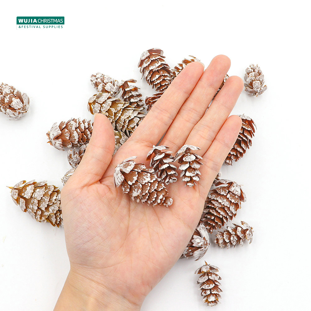 24Pcs Christmas Fake Pine Cone - Christmas Wreath Fake review and price