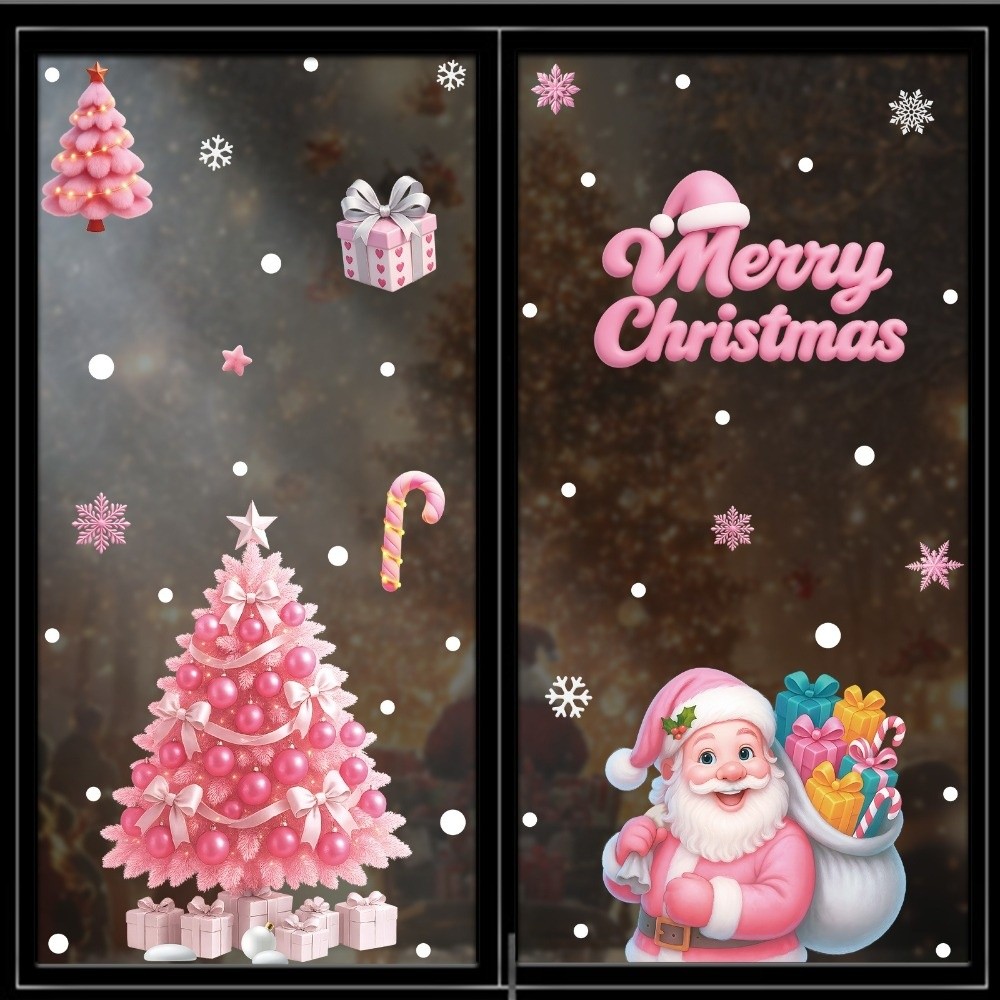 Removable PVC Window Stickers  - Snowflake Window Decal review and price