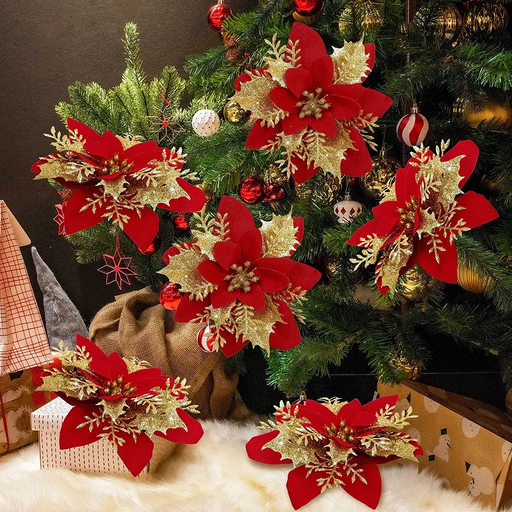 9cm Glitter Artifical Christma - Christmas Wreath Fake review and price