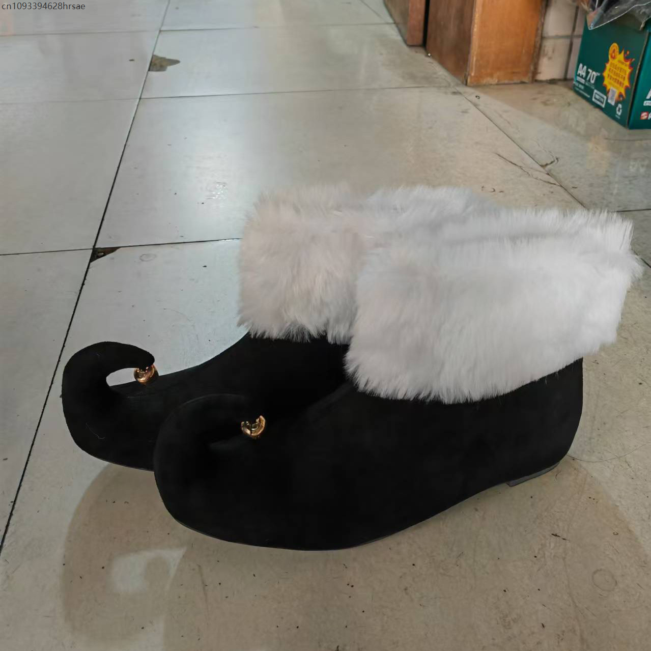 Christmas Suede Boots With Jin - Elf Costume Christmas review and price