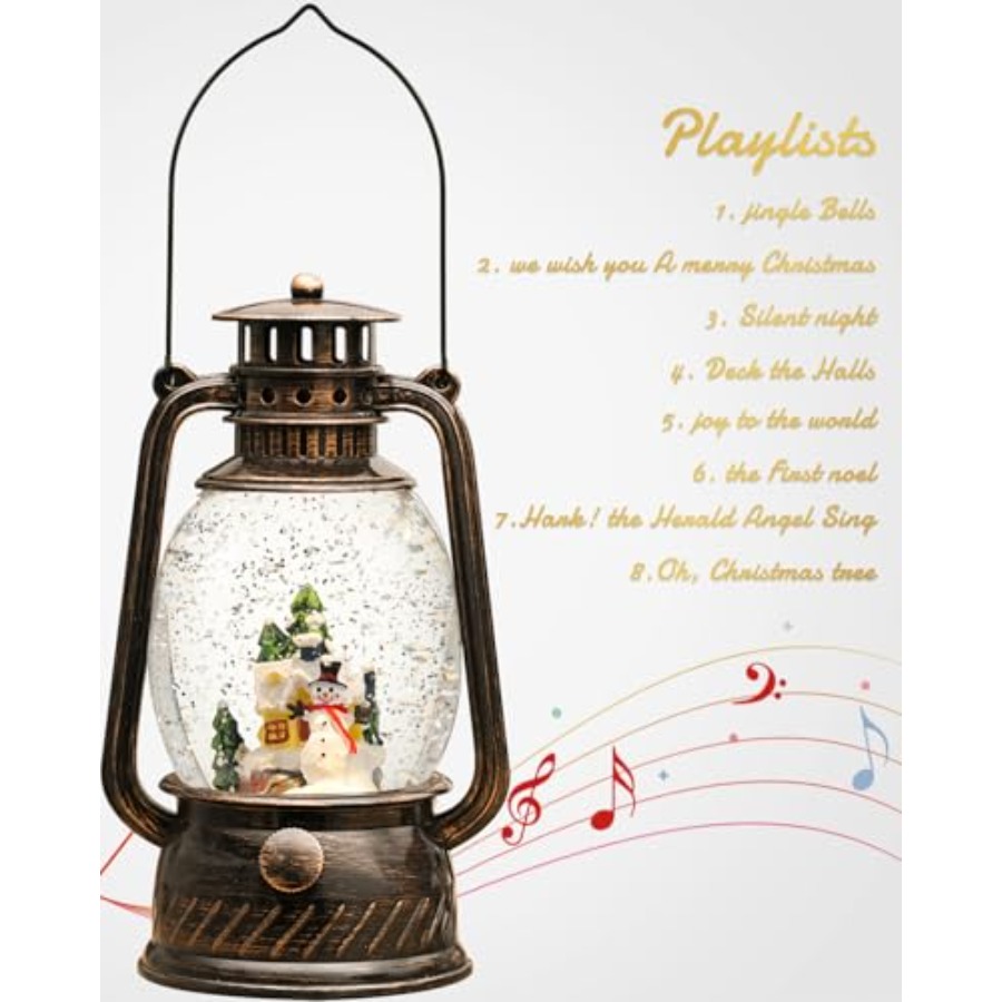 Christmas Decorations Snow Glo - Snow Globe Musical review and price