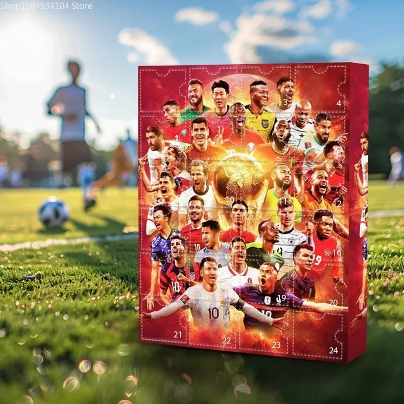 2026HOT Soccer Star Countdown  - Advent Calendar Gift review and price