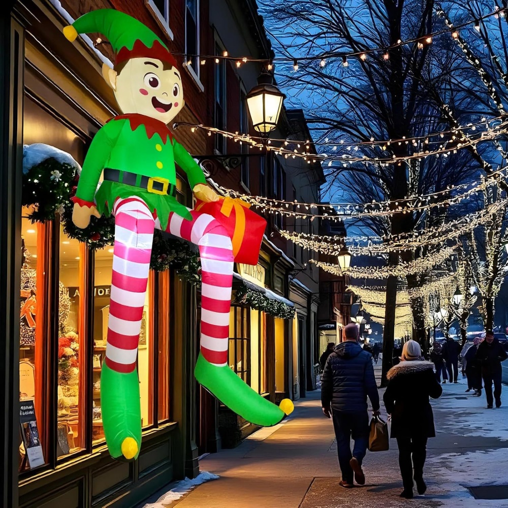8FT Christmas Inflatables Sitt - Christmas Lights Outdoor review and price