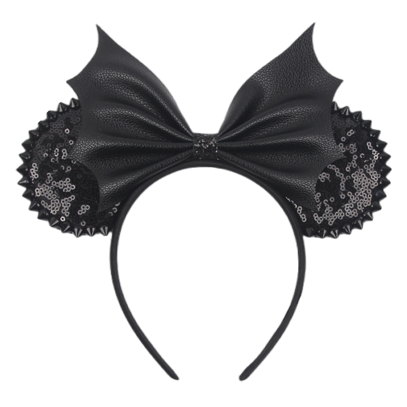 NEW Halloween Mouse Ears Headb - Ribbon Bow Gift review and price