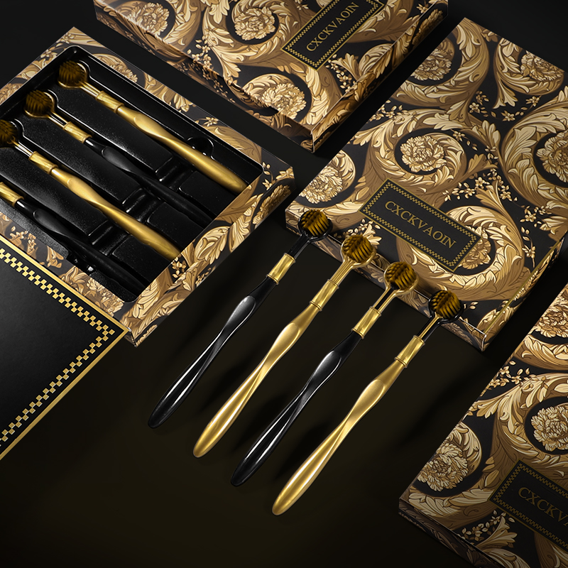 [4-pcs gift box] High-end blac - Gift Box Wrap Set review and price