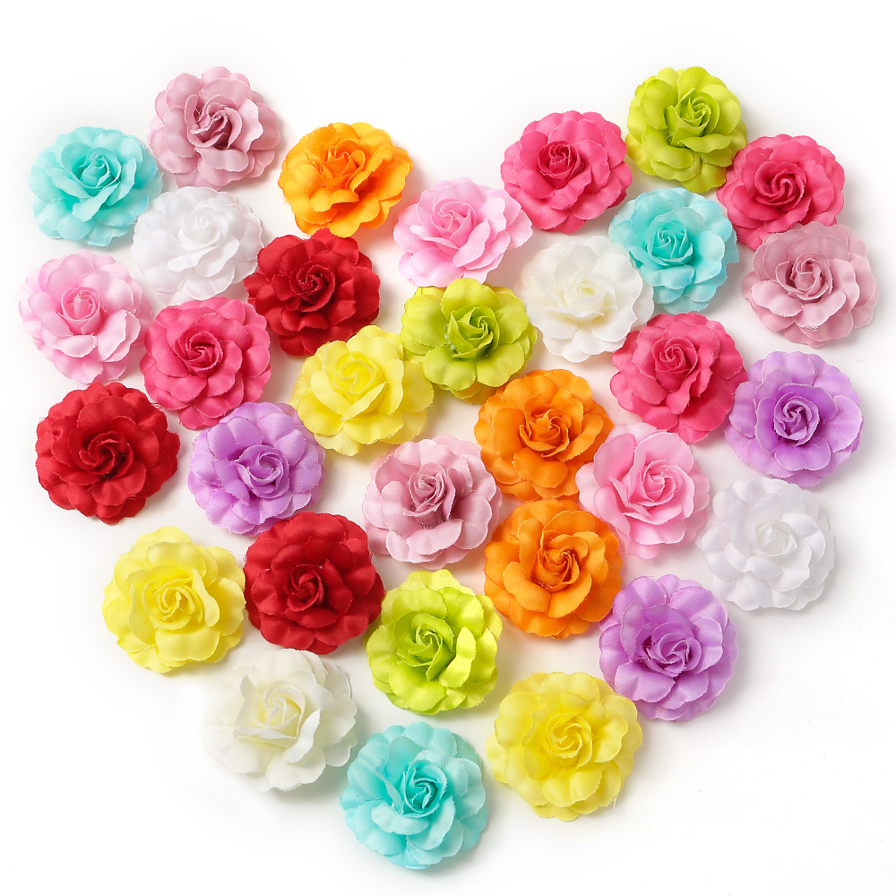 5Pcs Rose Artificial Flowers H - Christmas Wreath Fake review and price
