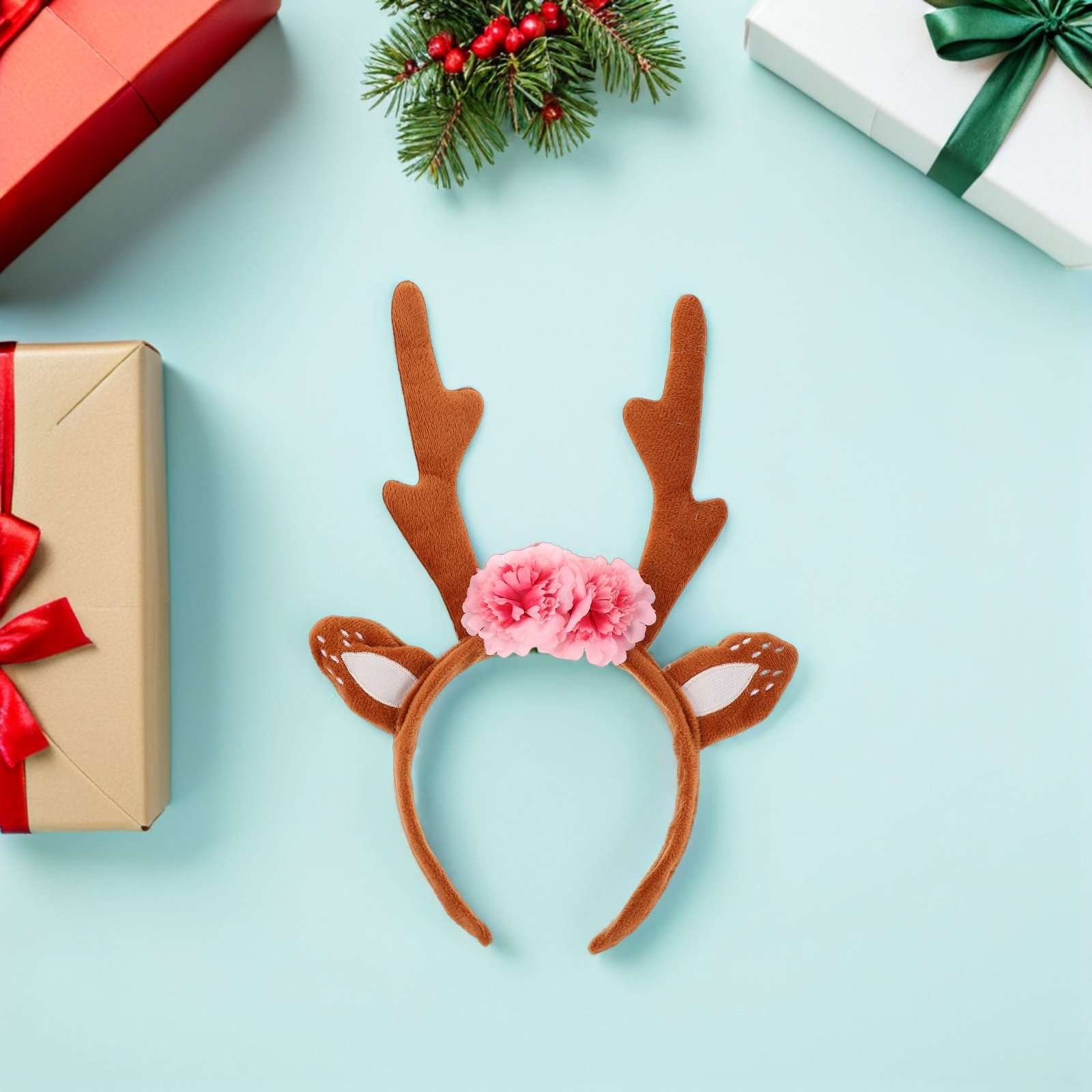 Reindeer Antlers Headband Chri - Reindeer Antlers Headband review and price