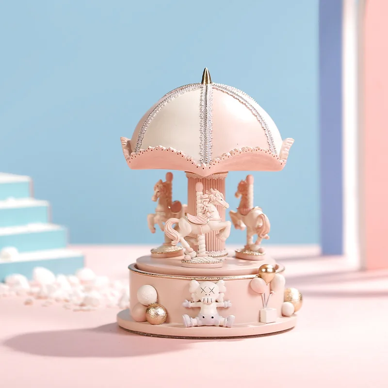 Carousel Music Box Snow Ball M - Snow Globe Musical review and price