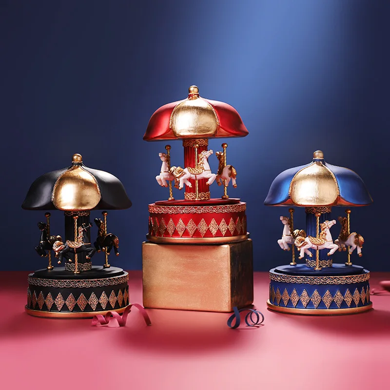 Carousel Music Box Snow Ball M - Snow Globe Musical review and price