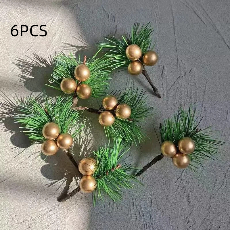 6pcs Artificial Christmas Pine - Christmas Tree Artificial review and price