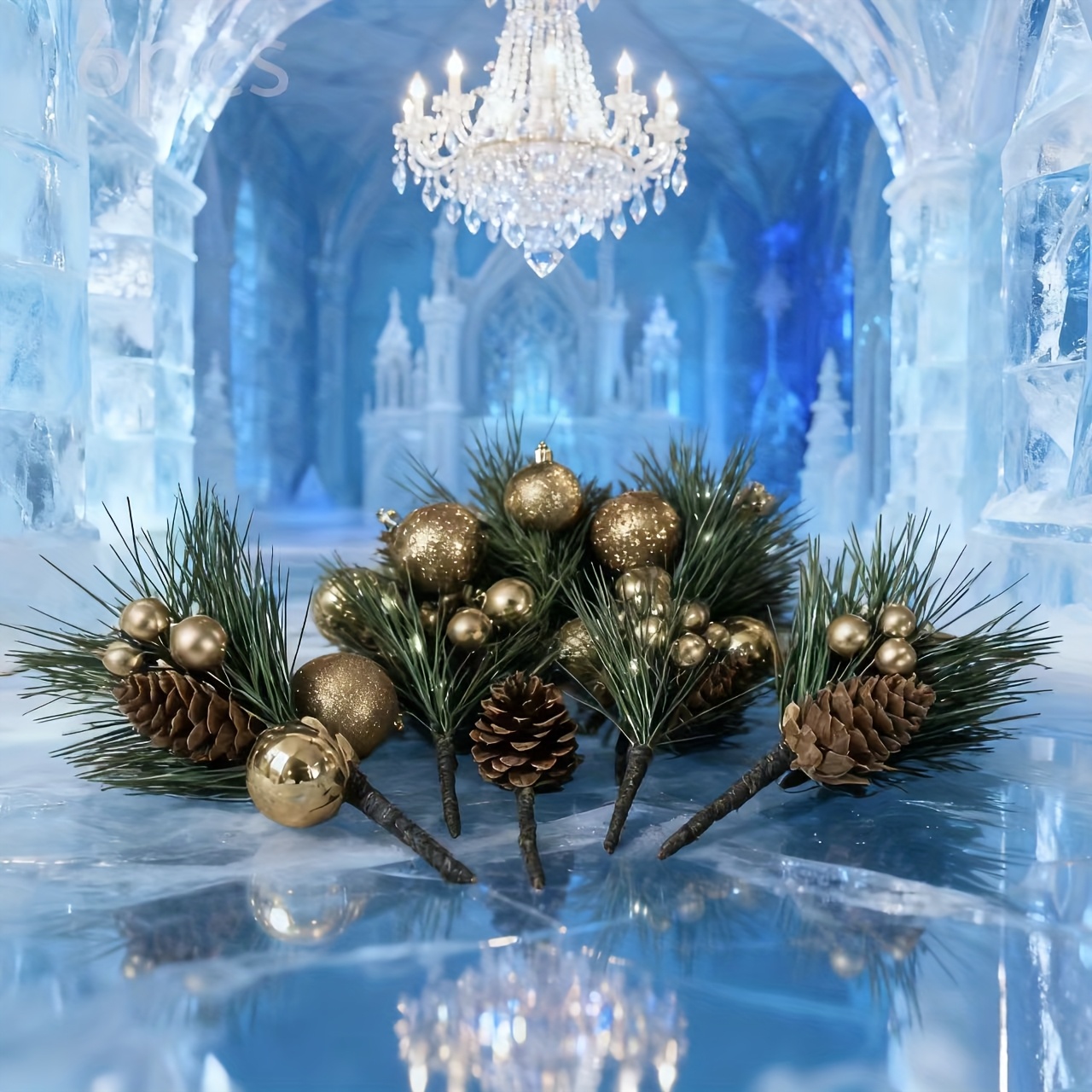 6pcs Artificial Christmas Pine - Christmas Tree Artificial review and price