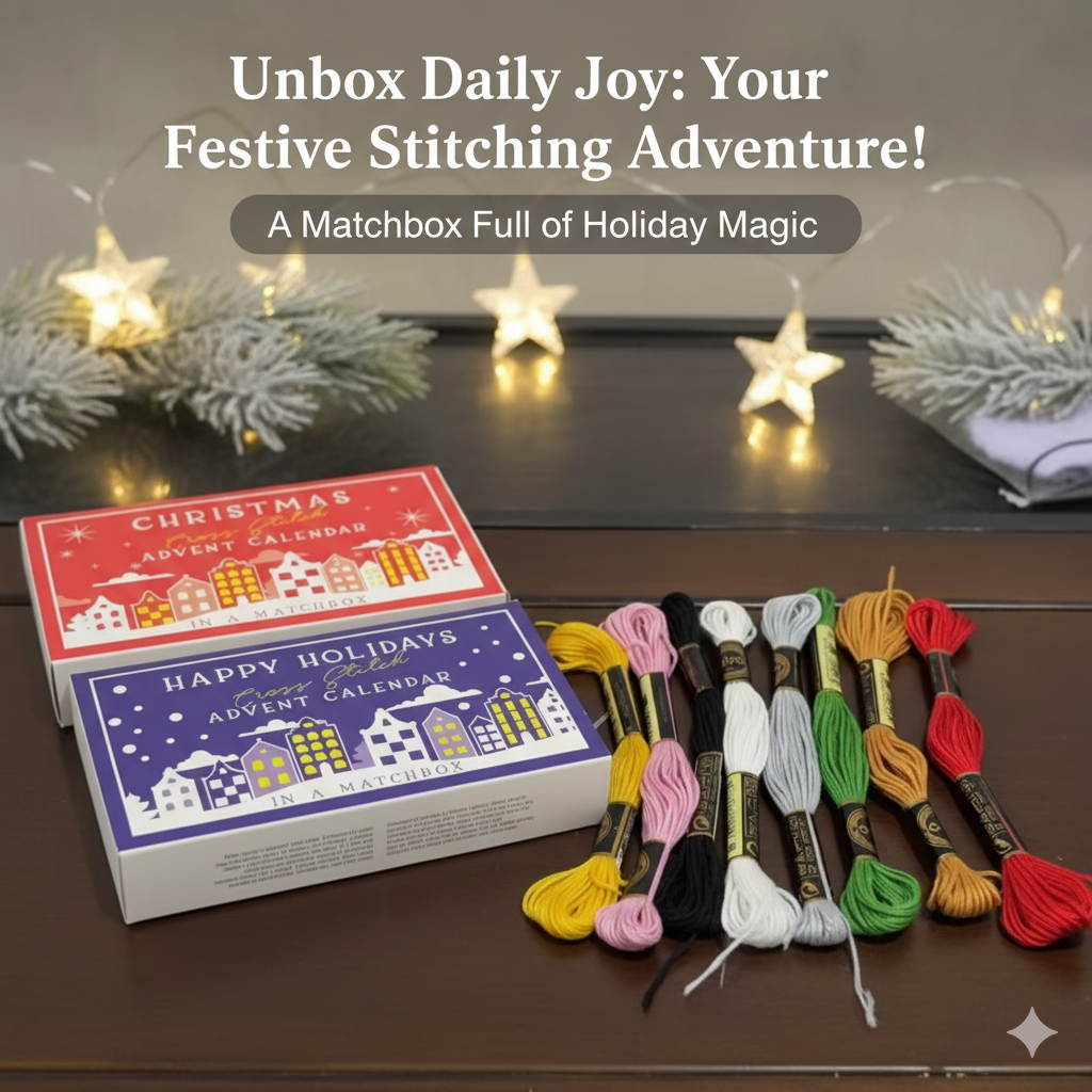 24 Days Countdown Cross Stitch - Advent Calendar Gift review and price