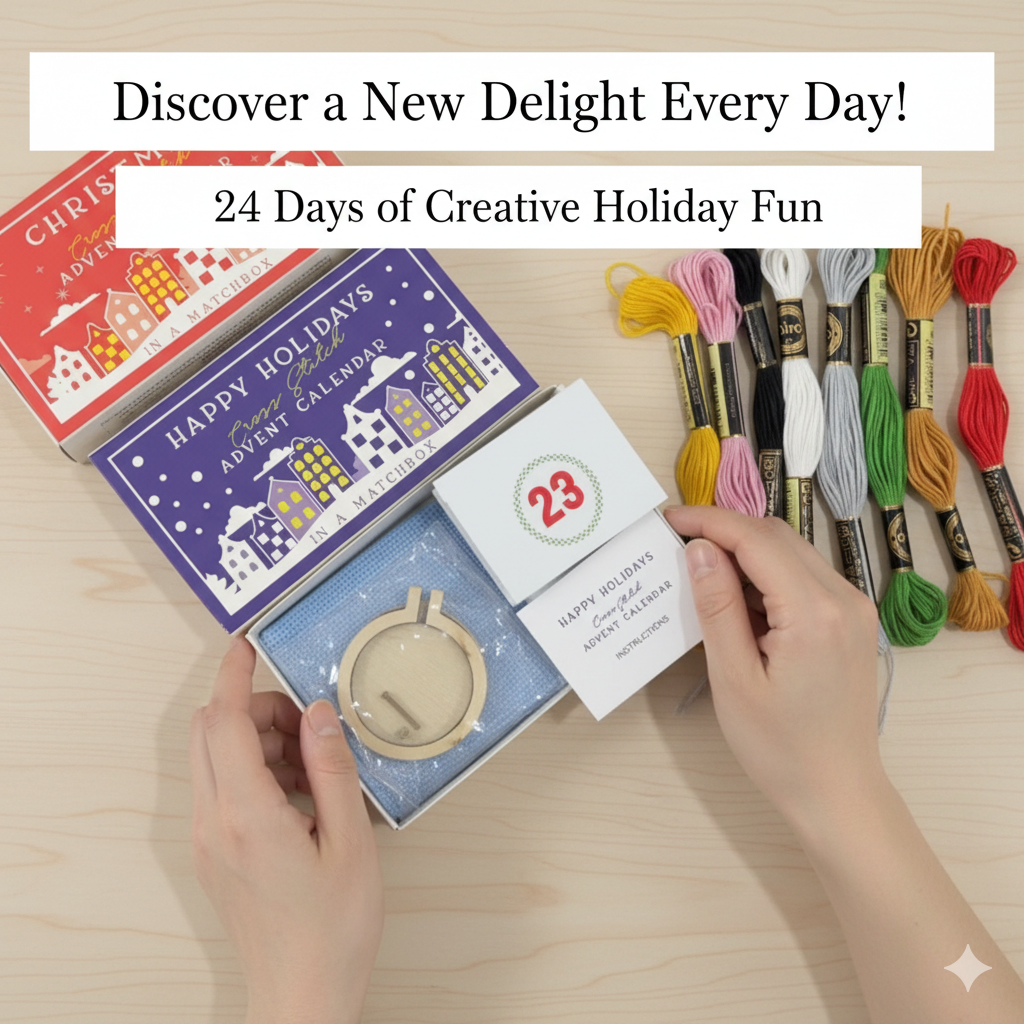 24 Days Countdown Cross Stitch - Advent Calendar Gift review and price
