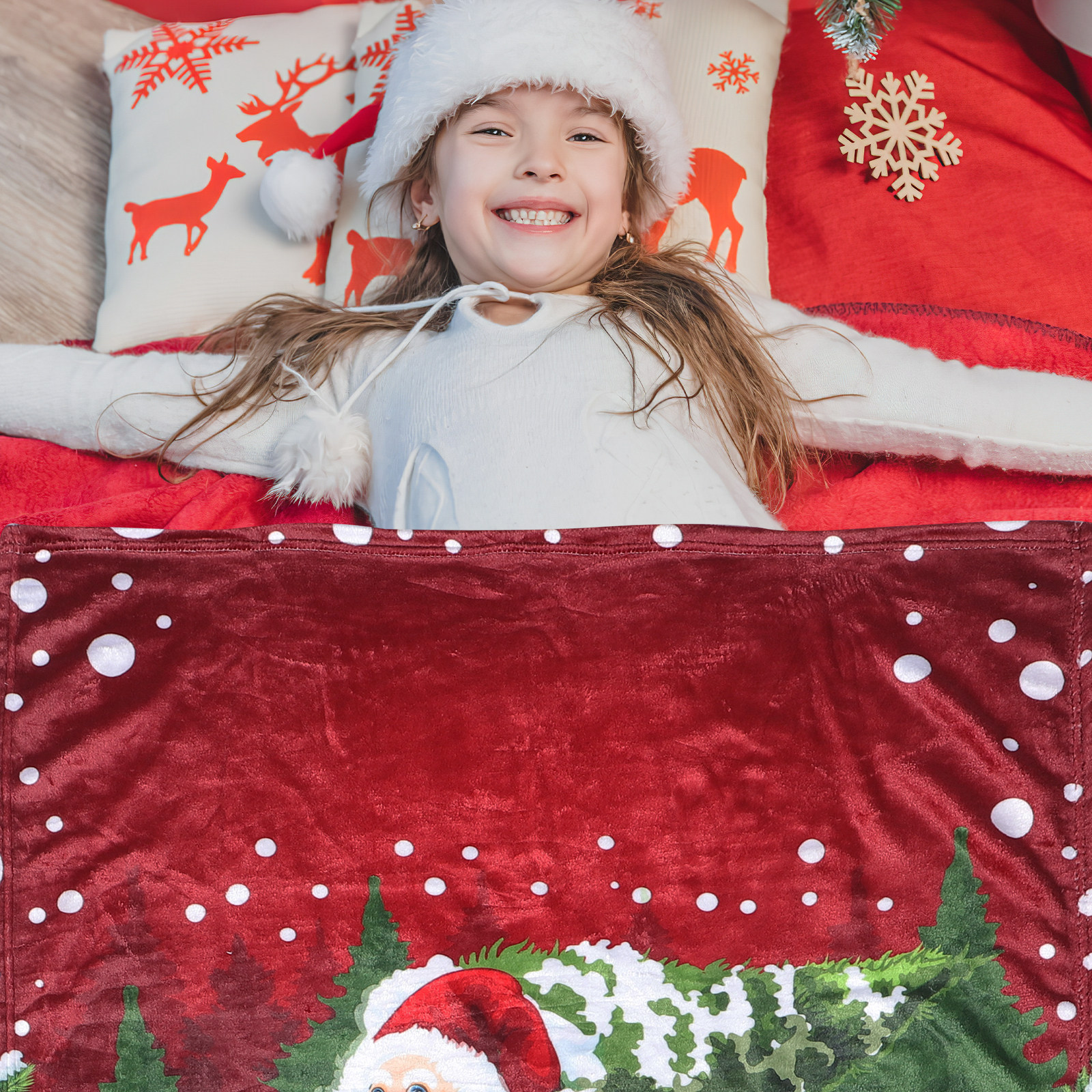 Charming Christmas Throw Blank - Christmas Throw Blanket review and price