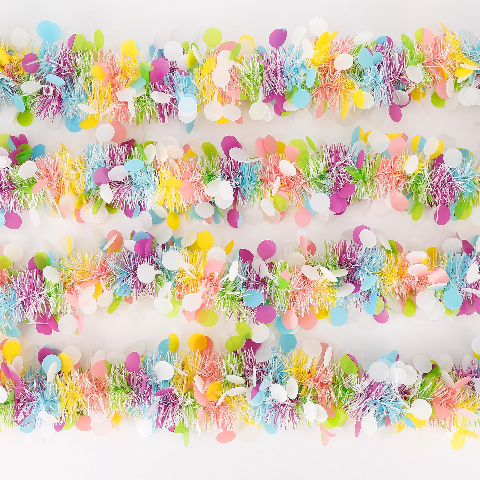 4pc Easter Tinsel Garlands Col - Tinsel Garland Decoration review and price