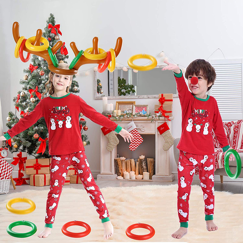 1/3/5set Christmas Game Inflat - Reindeer Antlers Headband review and price