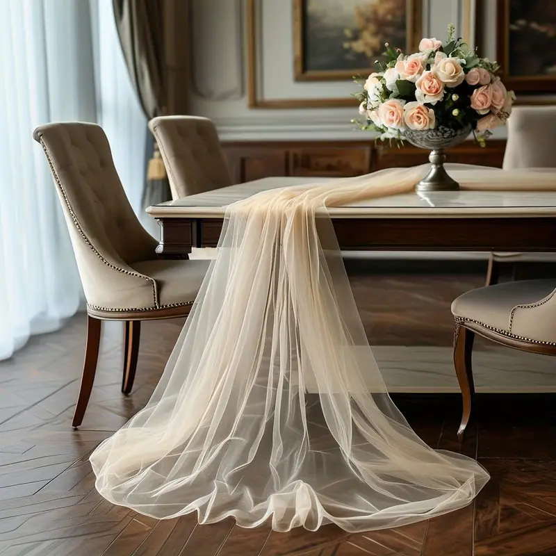 Gauze Table Runner Sheer Arch  - Christmas Table Runner review and price