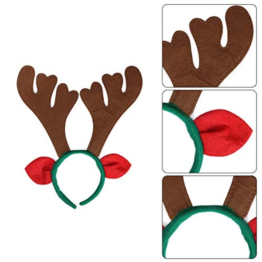 Max Fun 12Pcs Christmas Reinde - Reindeer Antlers Headband review and price
